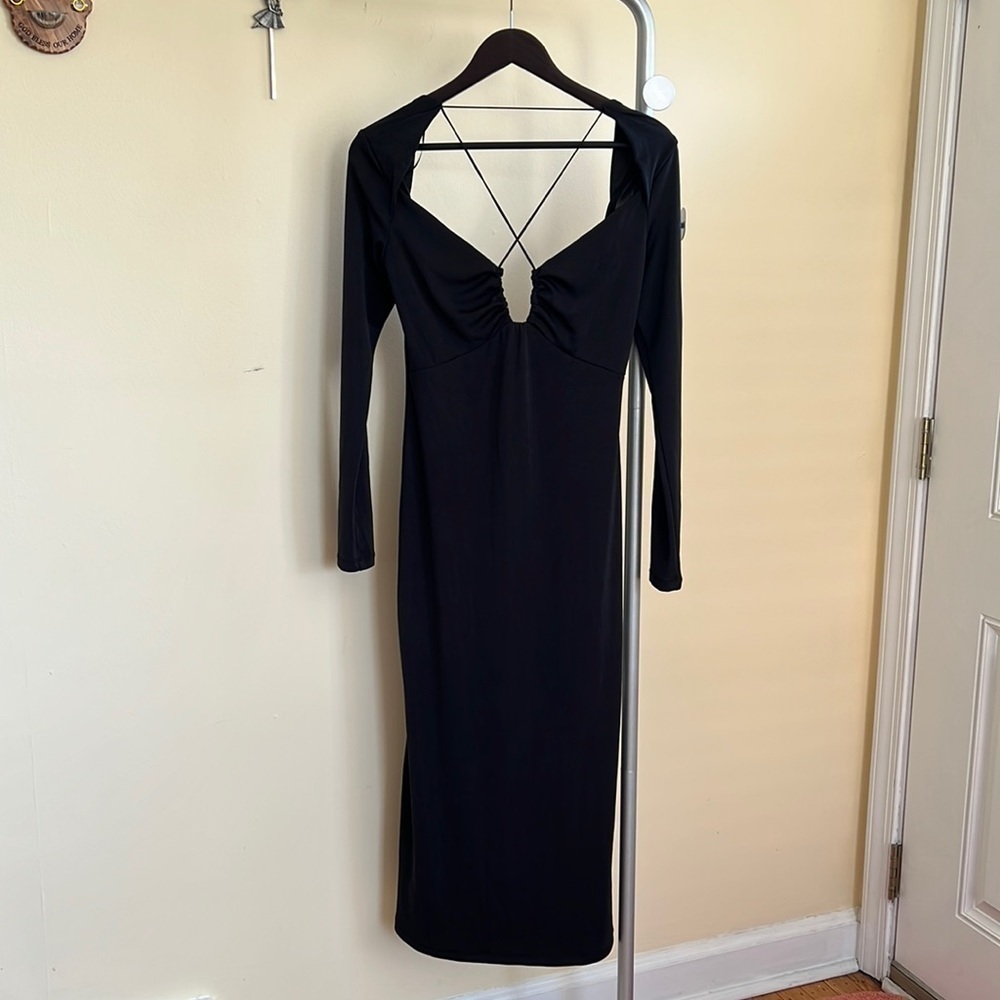 Jason Wu long black dress